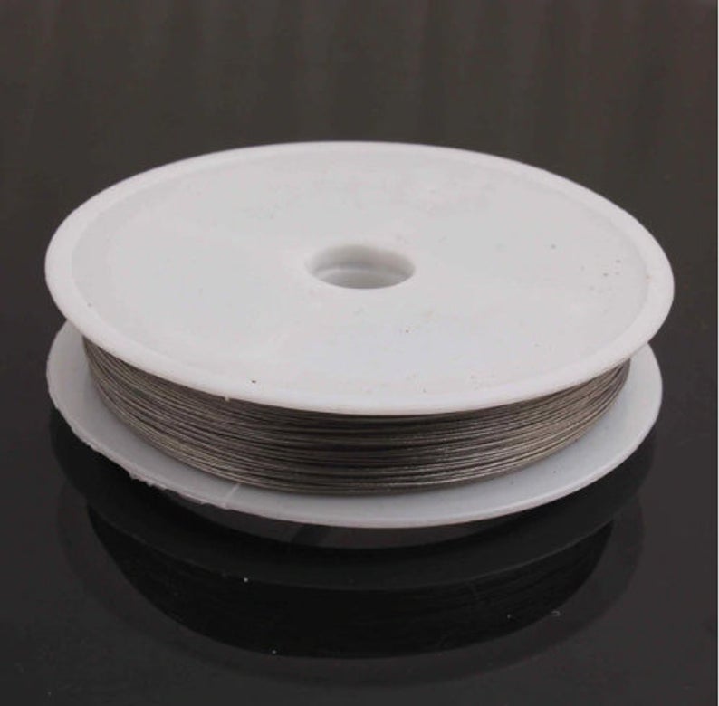 FX- 9029- Tiger Tail Wire: .045cm Plastic Coated 100 Meters