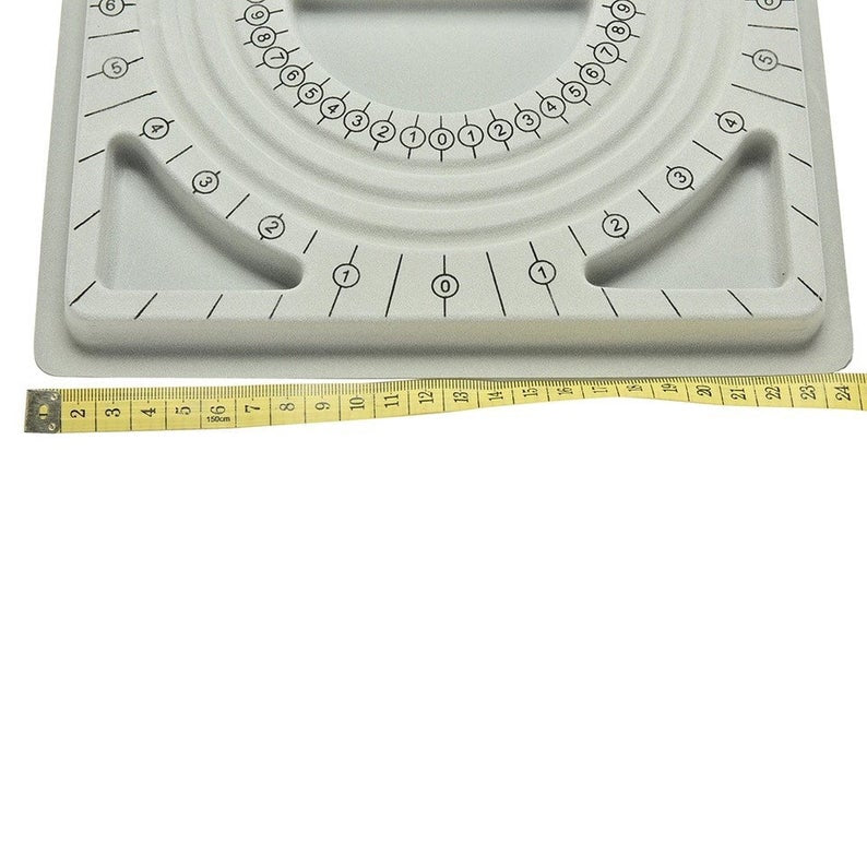 Gray or Pink Bead Design Board Chunky Beads