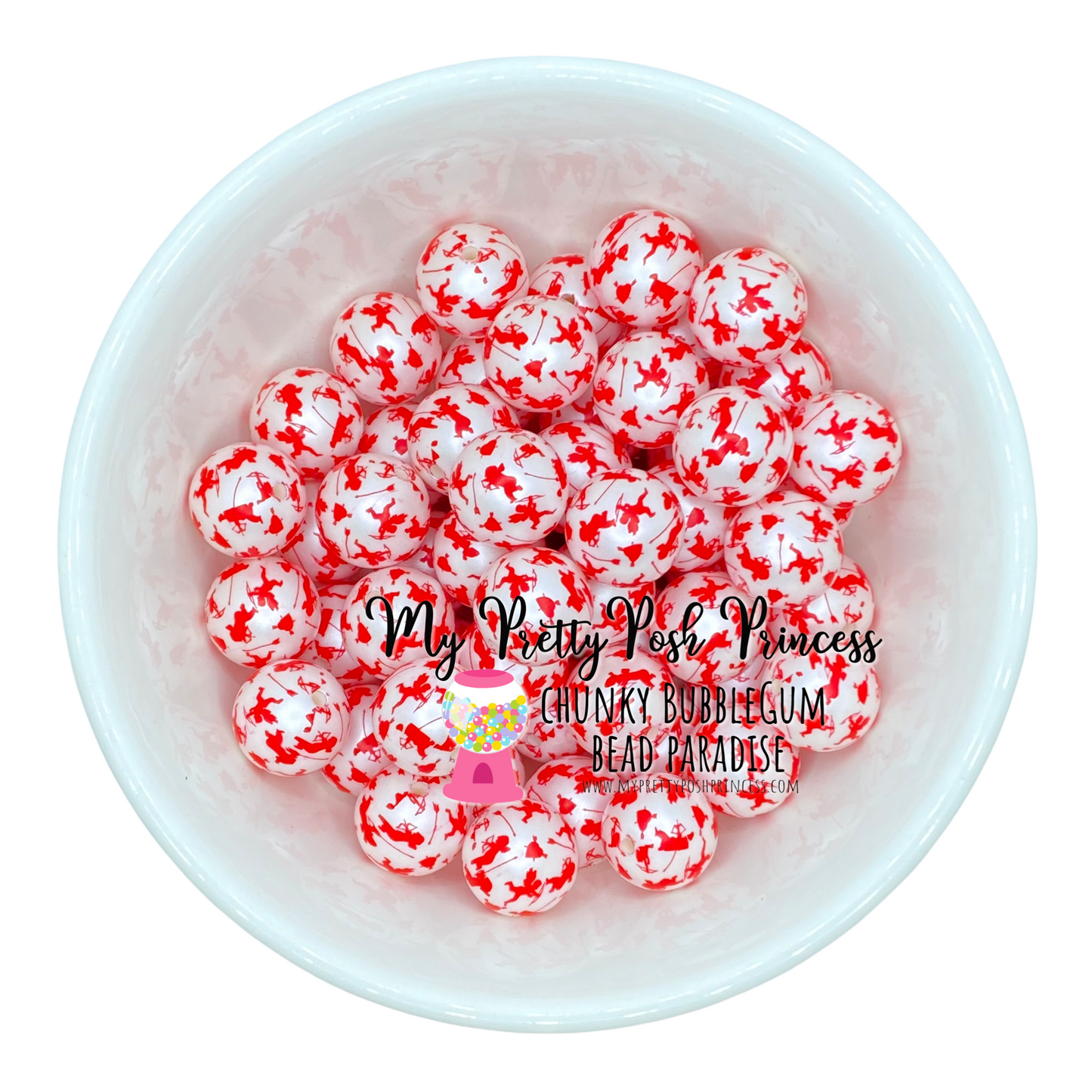 W383- 20mm "Cupid Matte Pearls" Pearls (1 Count)