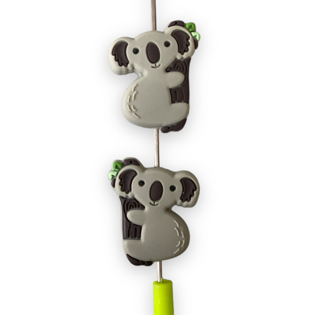 T385 - “Koala ” Silicone Focal Bead (1 Count)