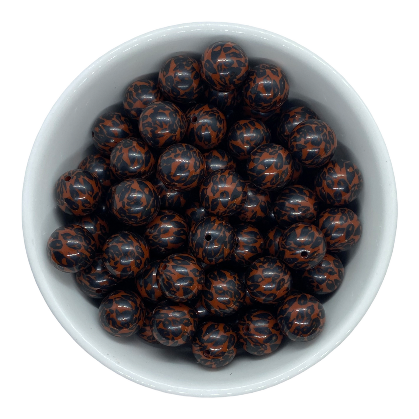 #543 - 20mm Animal Print Acrylic Beads (1 Count)