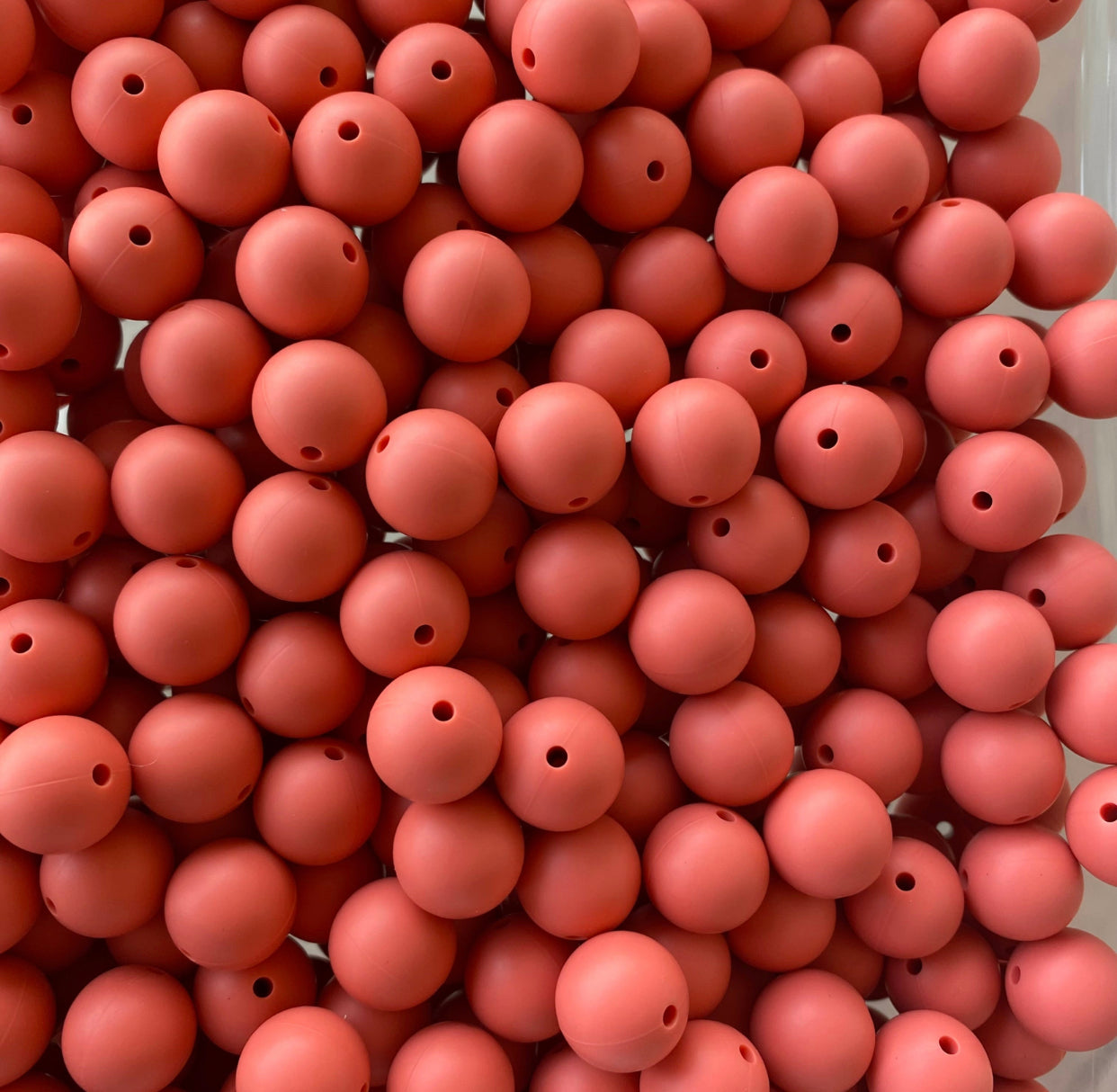 9mm "Round" Silicone Beads