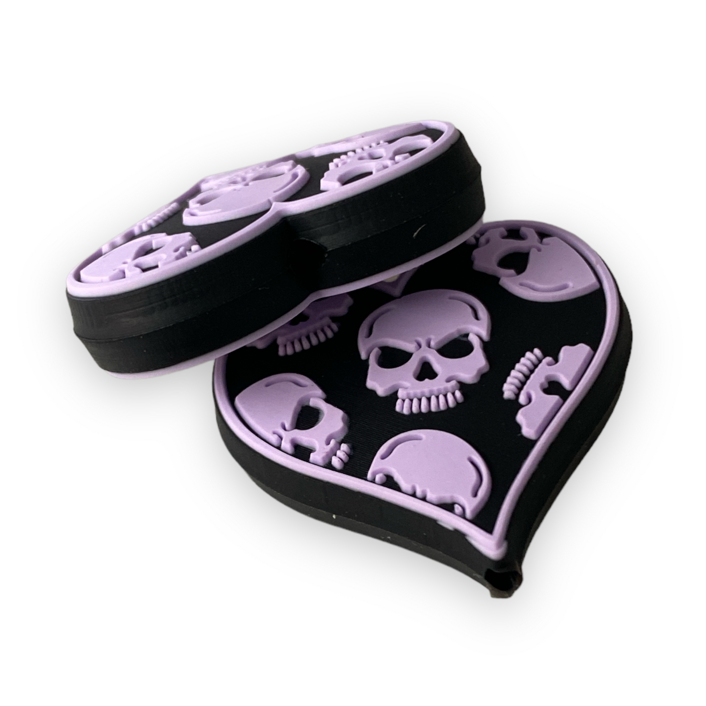 h808 - Lavender “Eternal Love” Silicone Focal (1 Count)