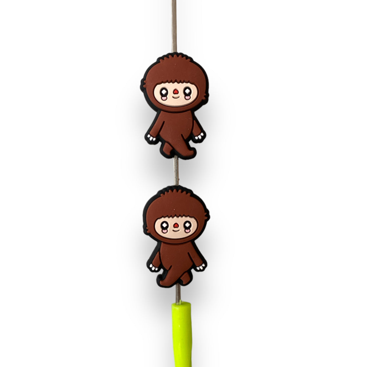 T372- “Yeti” Silicone Focal Bead (1 Count)