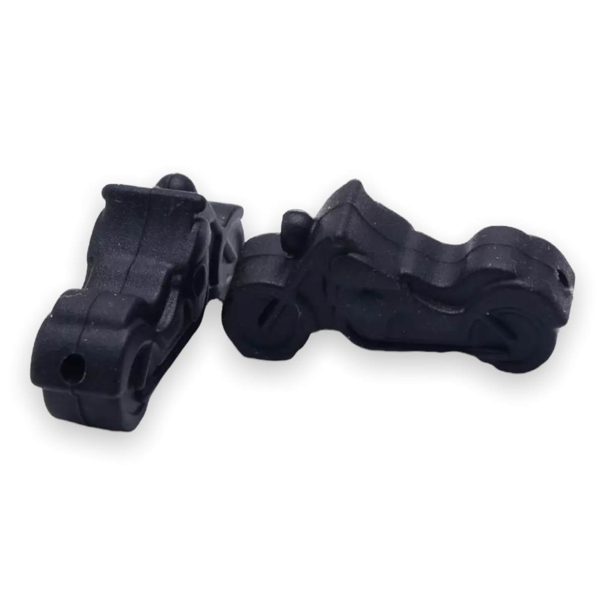 h1043 - Motorcycle Silicone Focal Bead (1 Count)