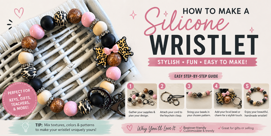 How to Make a Stylish Silicone Beaded Wristlet (Step-by-Step Guide)