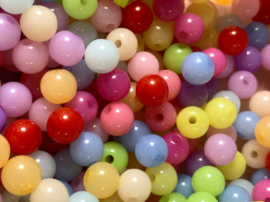 Chunky Bubblegum Beads