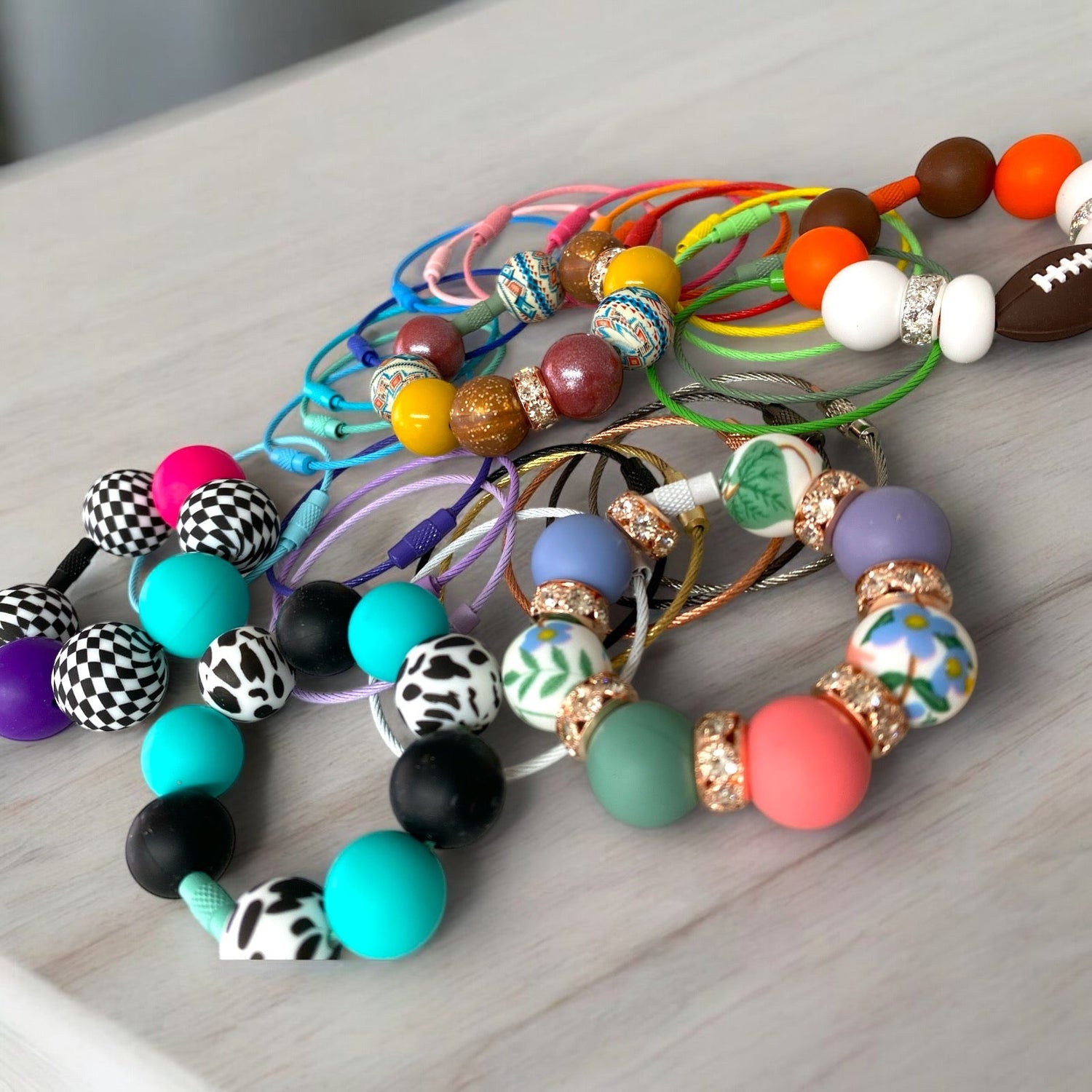 Cable / Wire Tags / Braclet Craft Supplies