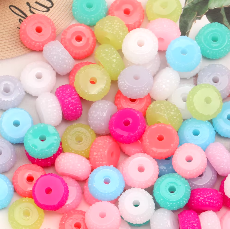 Rhinestone Rondelle Spacers