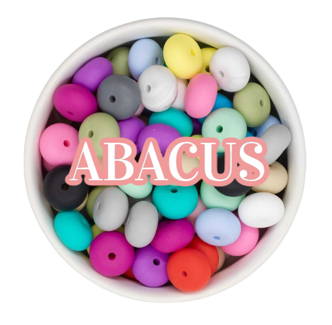 Abacus Silicone Beads