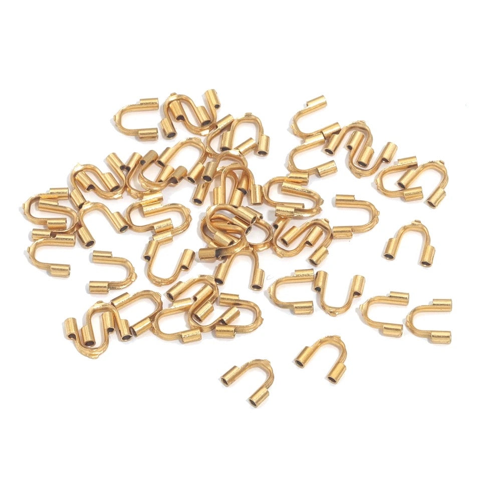 P89 - 3mm Gold Wire Guards (1000 Pack)