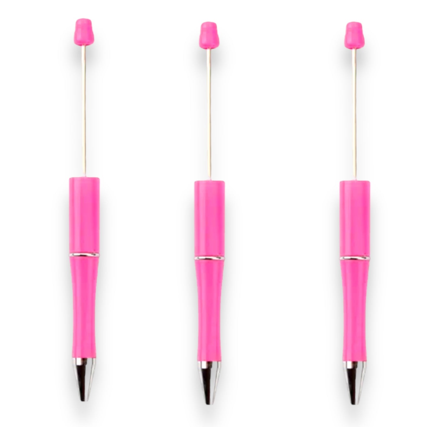 PEN W- Posh Pink Beadable Pen (1 Count)