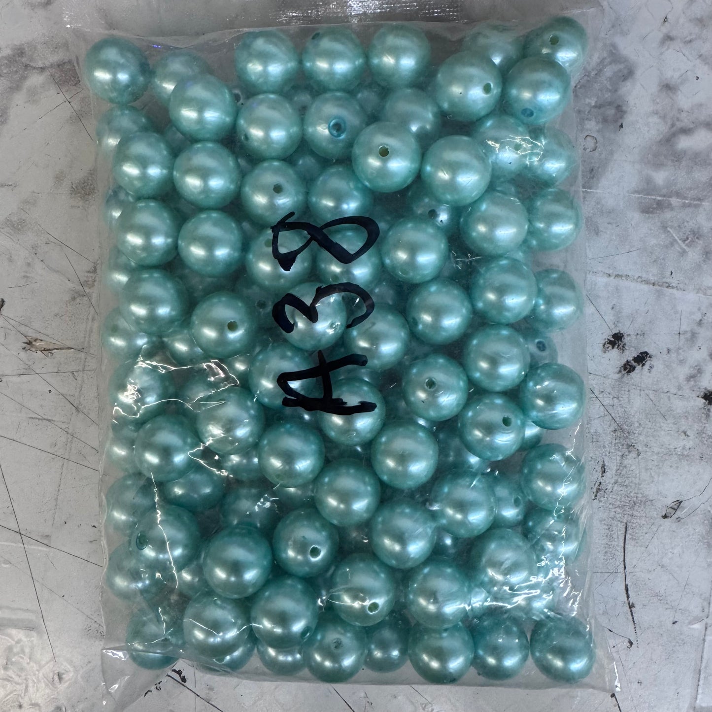 A38- 20mm Tiffany Pearl Beads 100 Count *WAREHOUSE SALE*