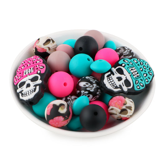 Z/538 - "Skulls" Silicone Bead Kit