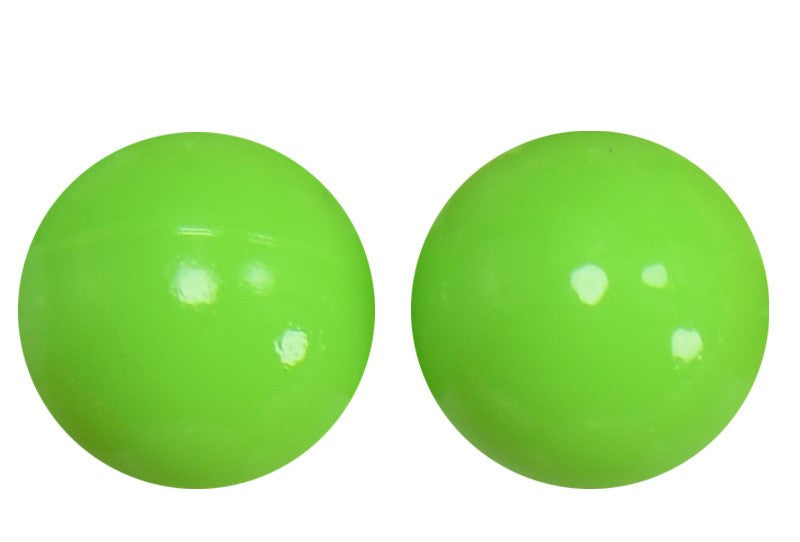 T346 - 15mm "Lime" Gloss Silicone Beads