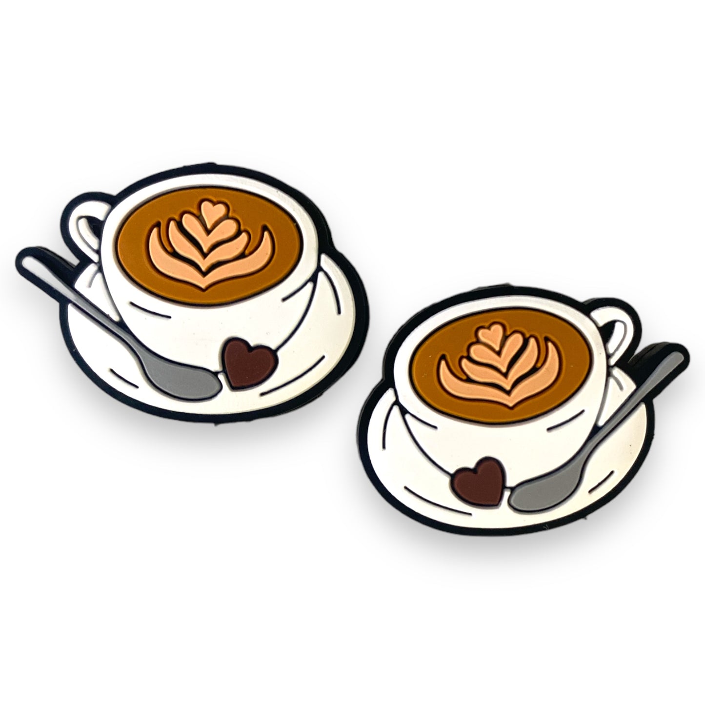 X143 - “Coffee" Silicone (1 Count) Focal Bead