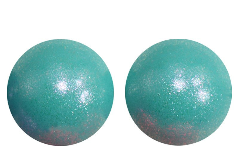 T355 - 15mm "Aqua" Opal Silicone Beads