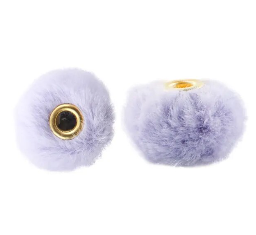 Fuzzy 20 - 20mm Lavender Spacers (5 Pack)