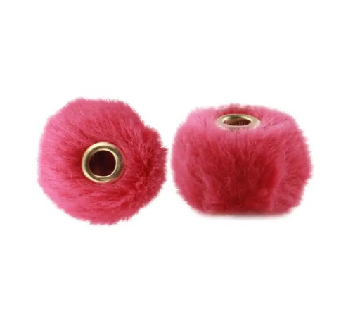 Fuzzy 19 - 20mm Dark Pink Spacers (5 Pack)