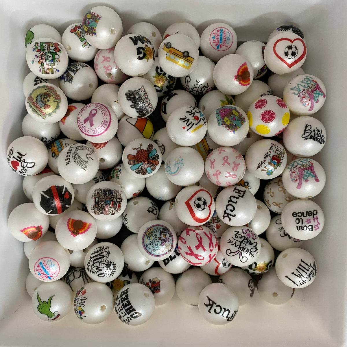 90-110 Count - Acrylic Grab Bags