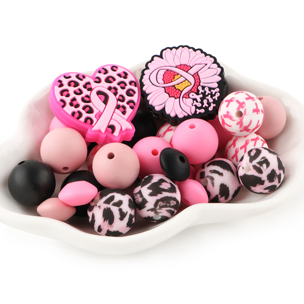 Z/503 - "Breast Cancer" Silicone Bead Kit