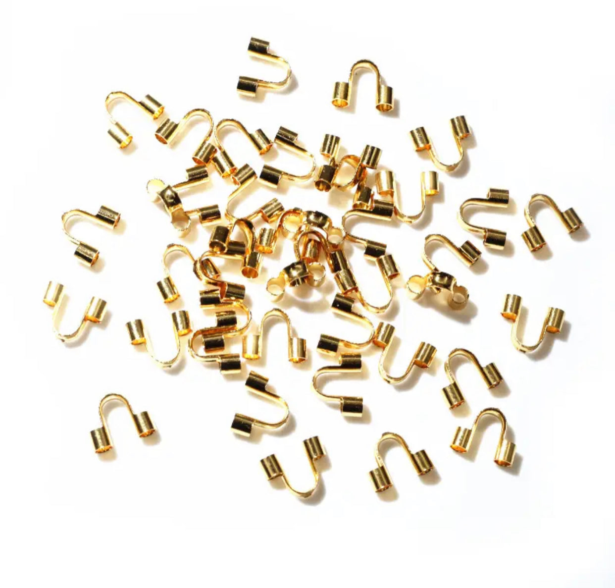 P89 - 3mm Gold Wire Guards (1000 Pack)