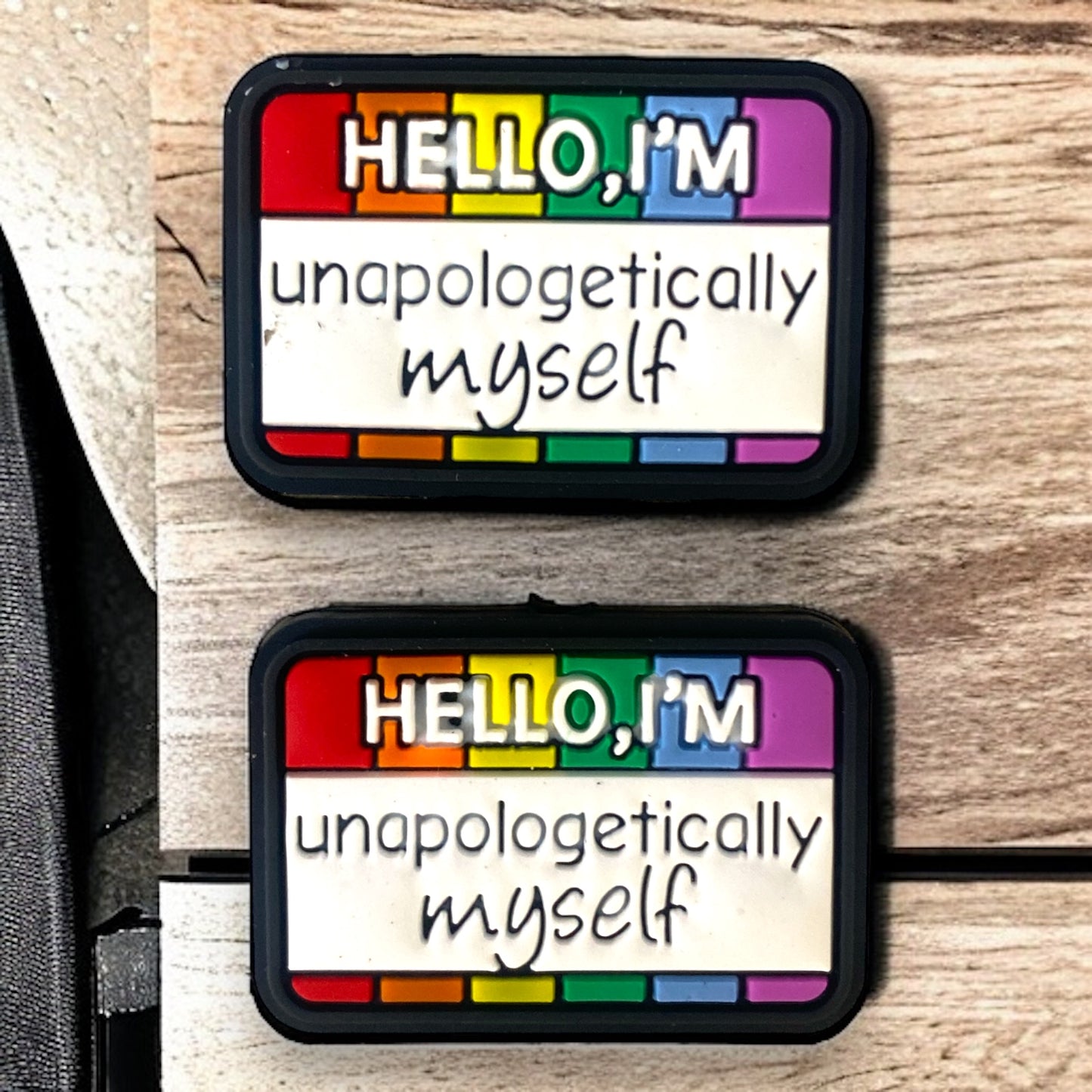 h860 - “Hello, I’m Unapologetically Myself" Silicone Focal Bead (1 Count)