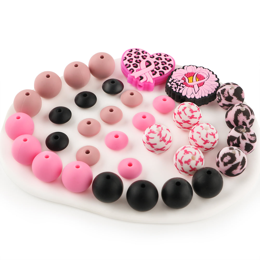 Z/503 - "Breast Cancer" Silicone Bead Kit