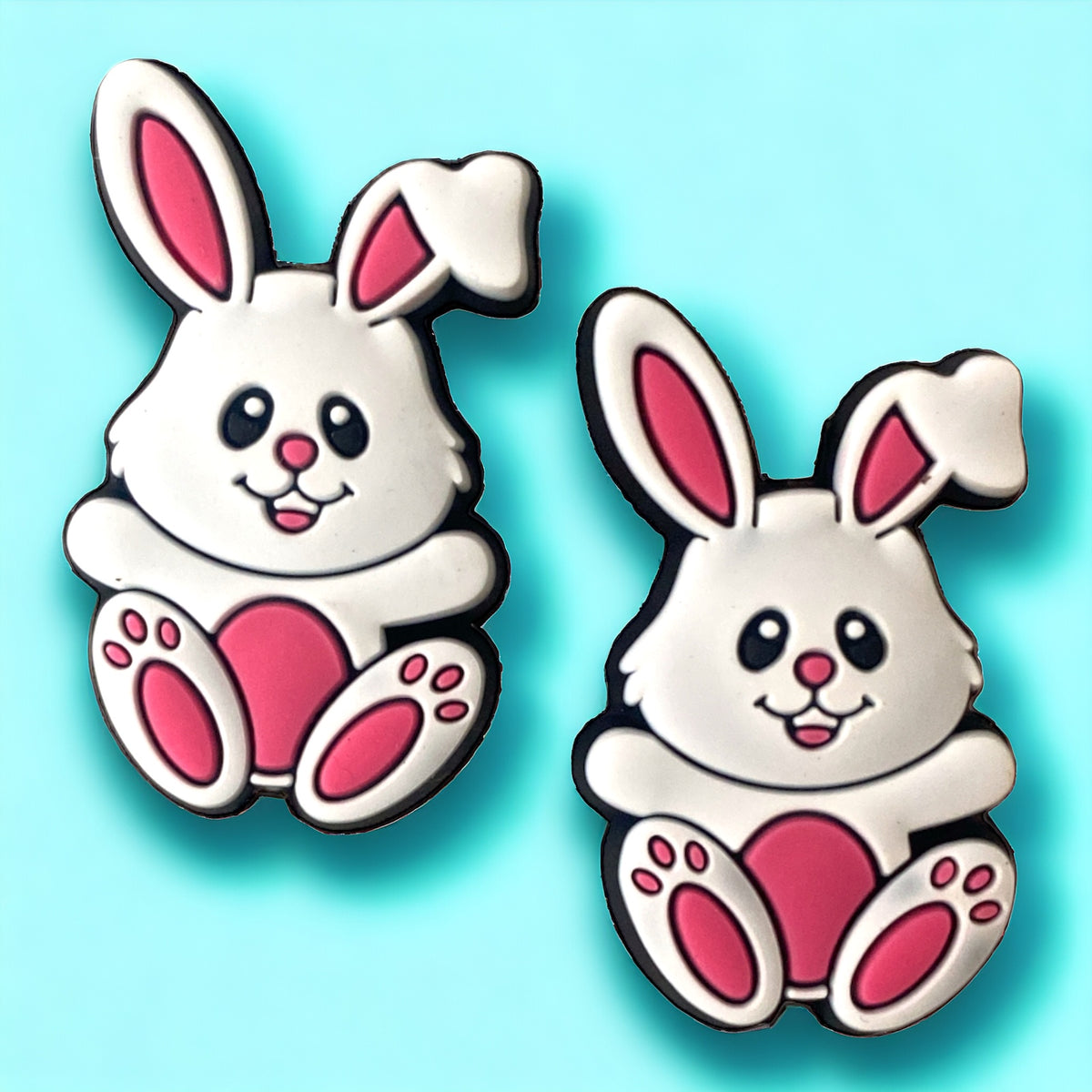 h860 - “Bunny" Silicone Focal Bead (1 Count)