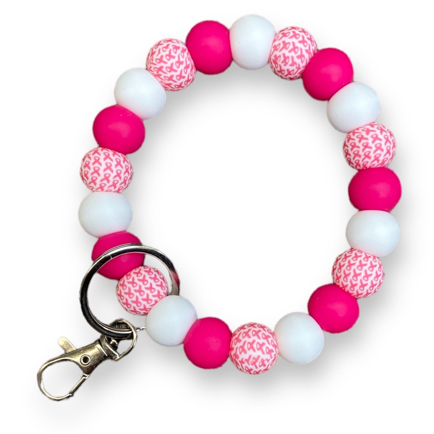 "Breast Cancer" Wristlet DIY Kit