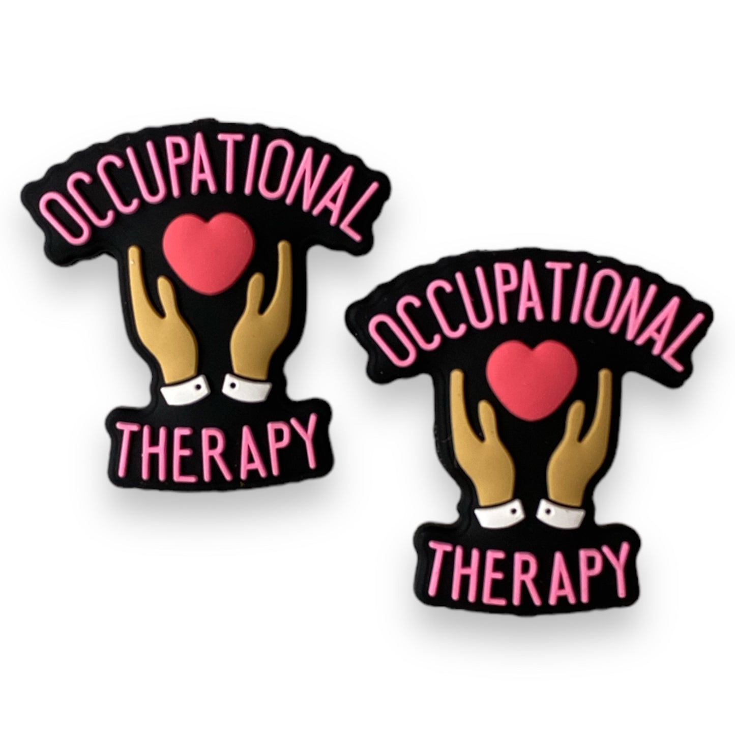 T108  -  “Occupational Therapy” Silicone Focal Bead (1 Count)