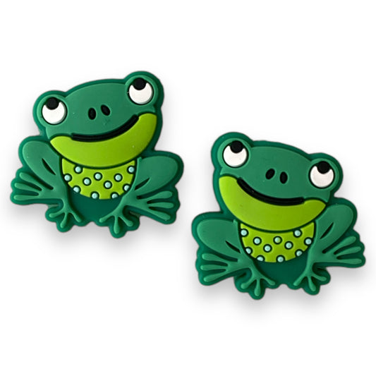 T409 - Frog  Silicone Focal Bead (1 Count)