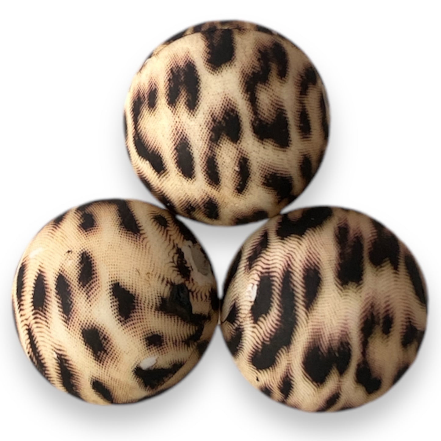 A-6010- 19mm "Cheetah" A-03 Silicone Beads