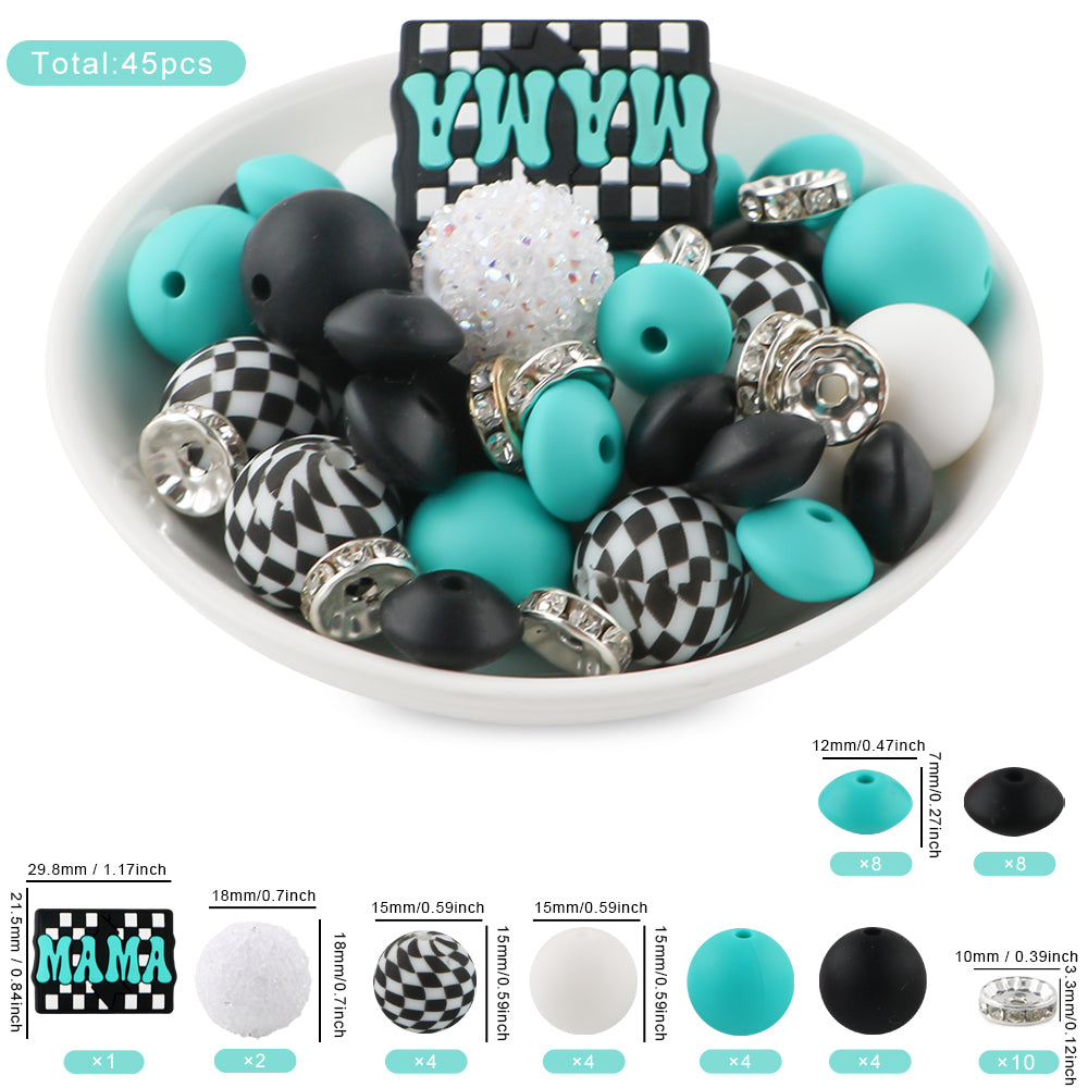 Z/512 - "Mama" Silicone Bead & Bling Kit