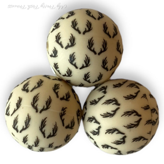 #738 - 15mm “Antler” Silicone Beads