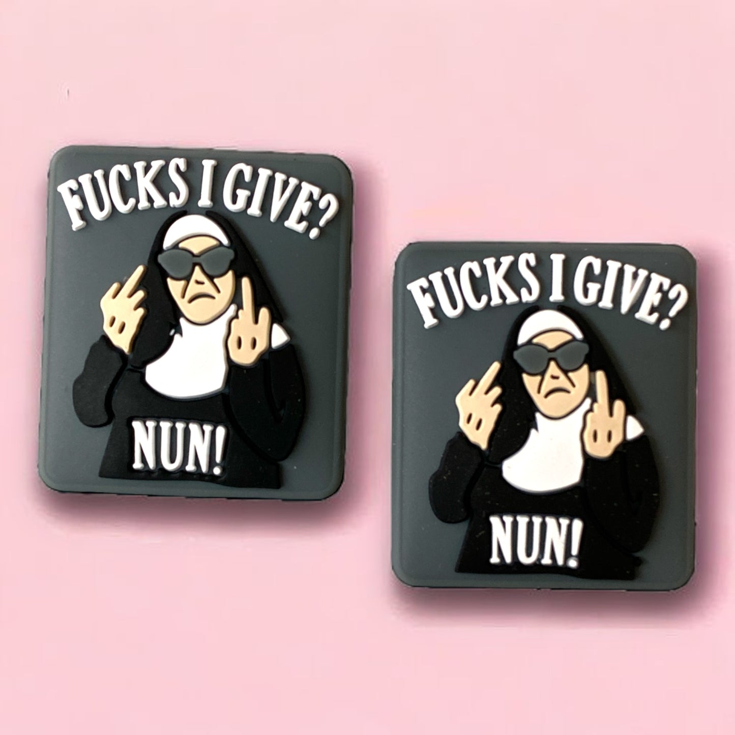 e544 -  “Nun!"  MPPP Exclusive Silicone (1 Count) Focal Bead *Copyright