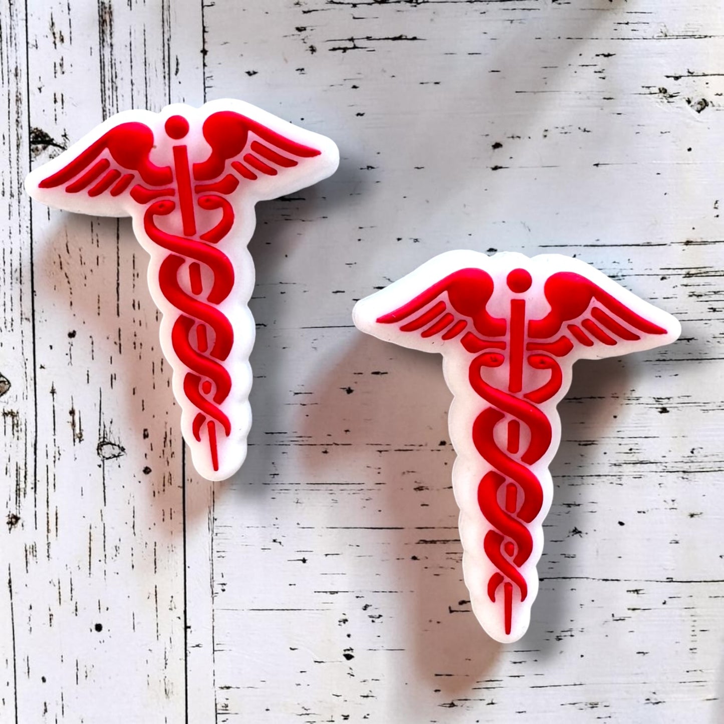 h949- "Medical 3D" Silicone Focal Bead for DIY Crafts (1 Count)