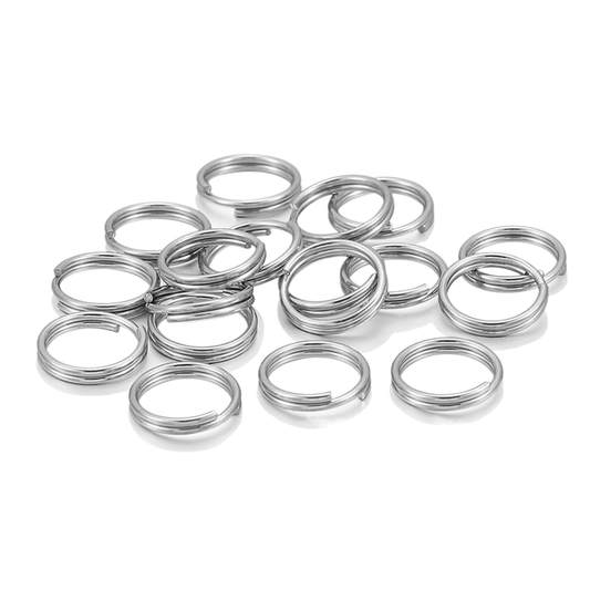 Q-A119 - 12mm Split Ring 50 Count Pack