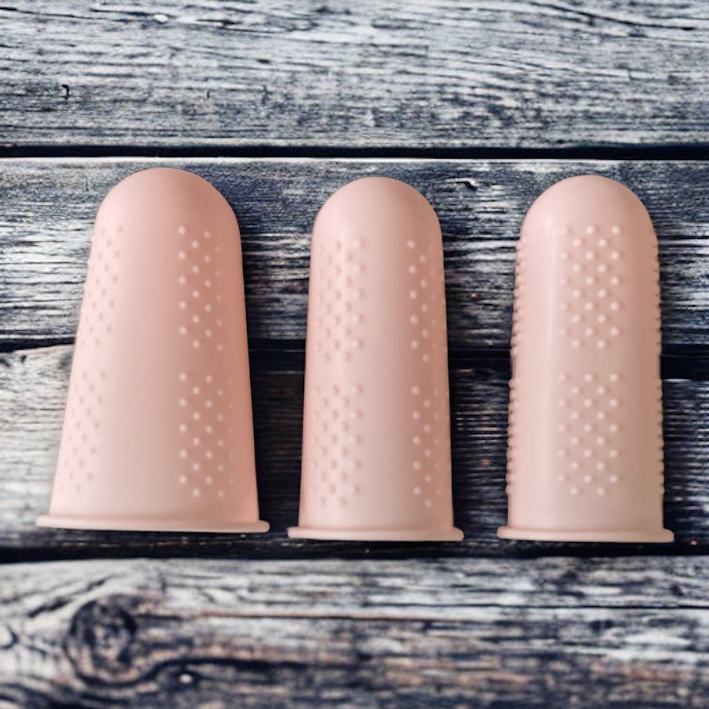 TOOL 2- Pink Thimble Silicone Set of 3