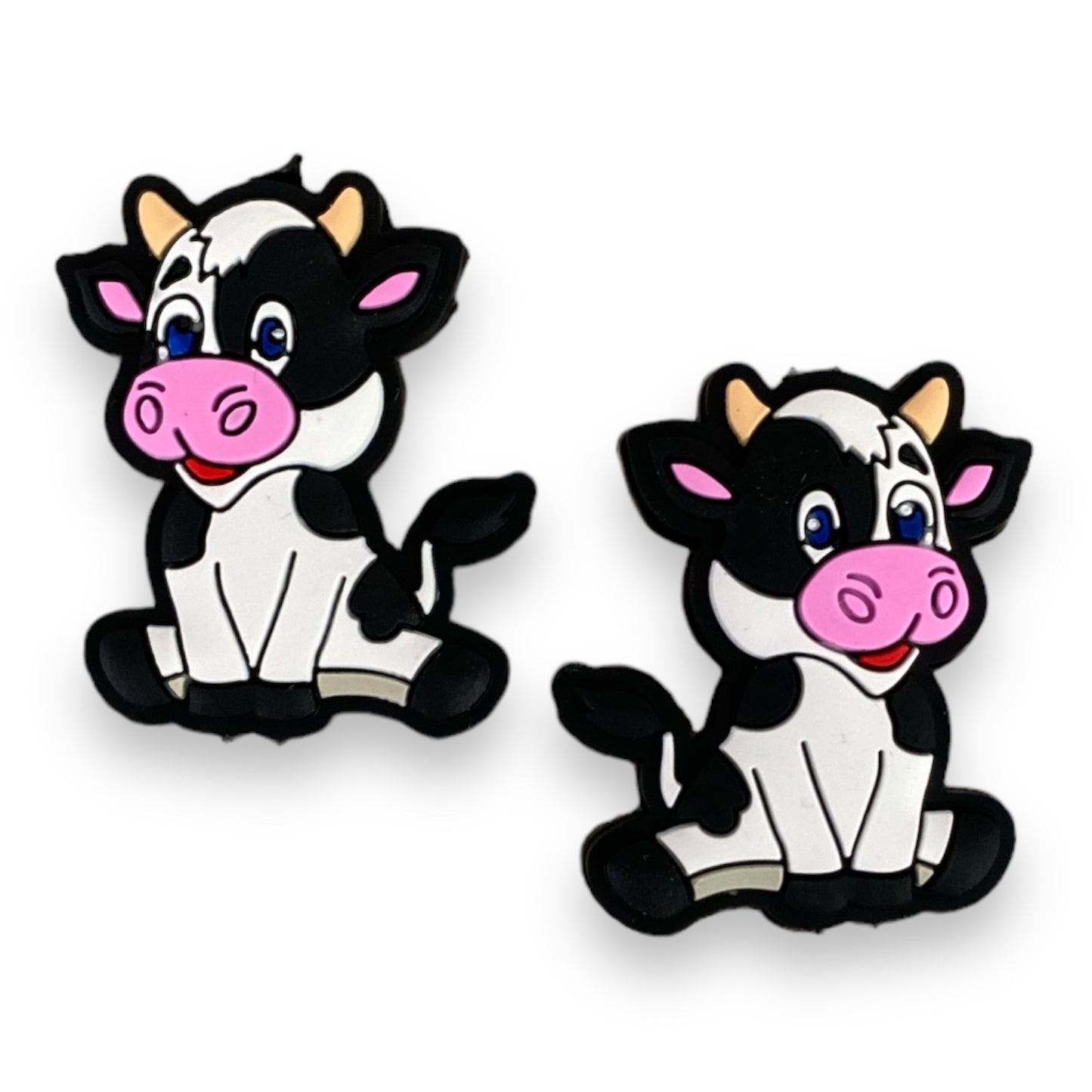 T425 -  "Cow" Silicone Focal Bead (1 Count)