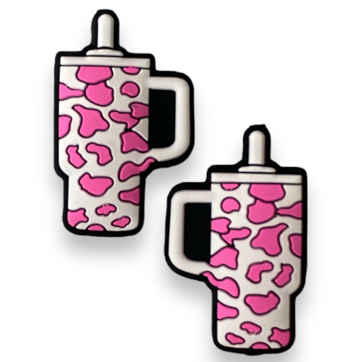 X473 - "Pink Cup" Silicone (1 Count) Focal Bead