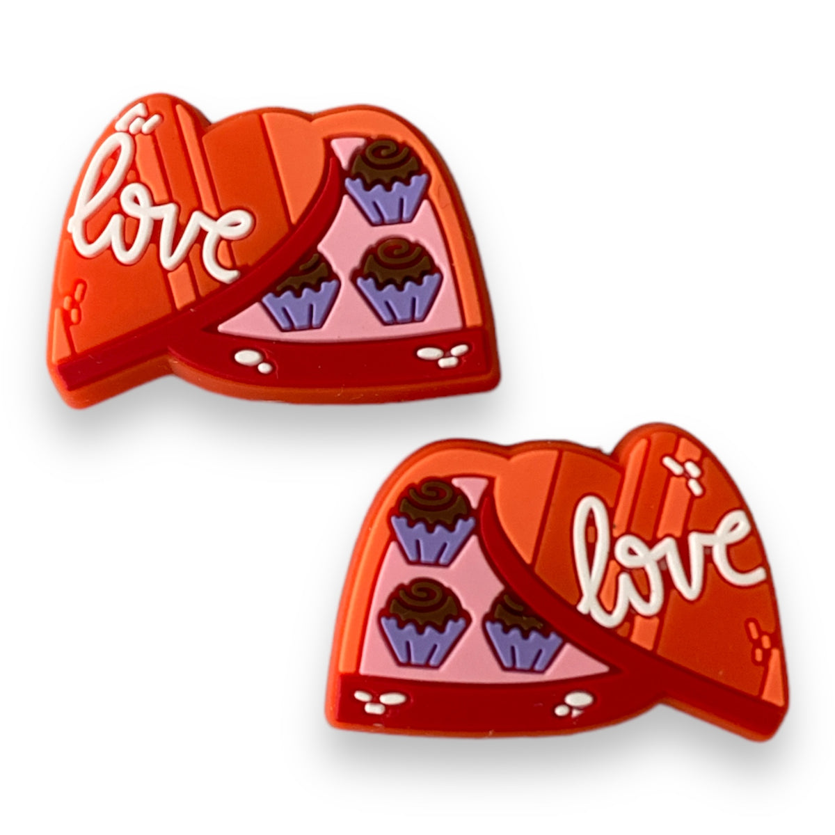 h858 - "Heart Chocolates" Silicone Focal  (1 Count)