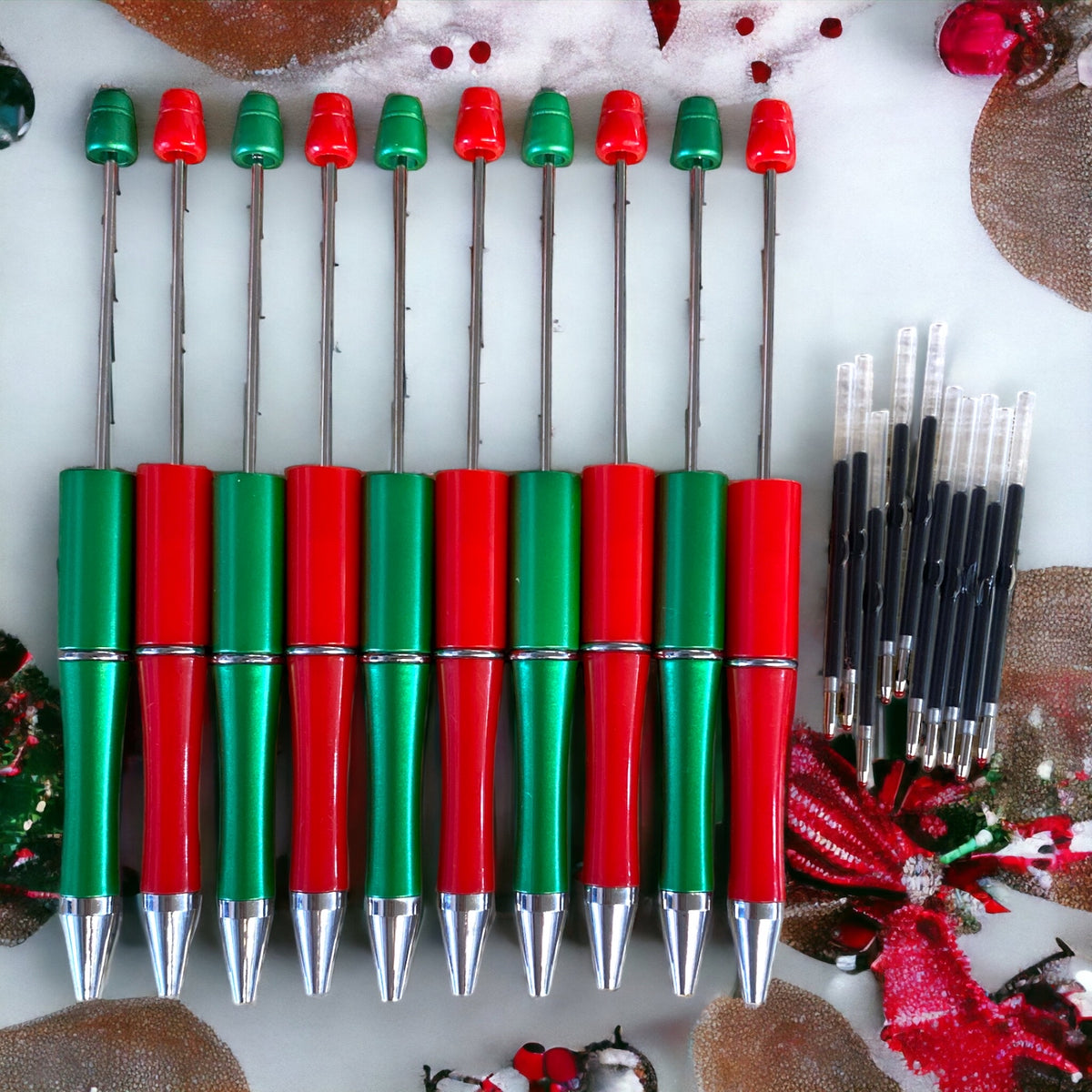 Pack- u- "Christmas" 20 Count Pen & Ink Easy Pack