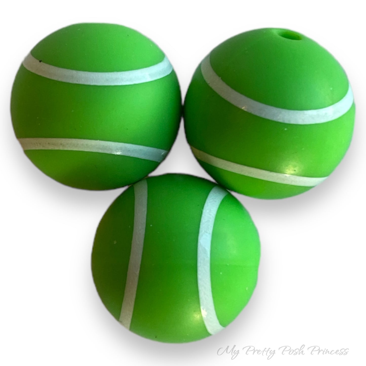 A-6050- 15mm “Tennis” Silicone Beads