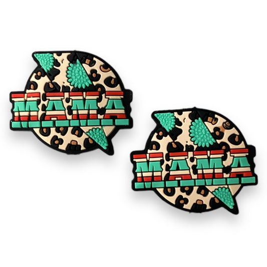 X163- "Western Mama"  Focal (1 Count) Bead Silicone