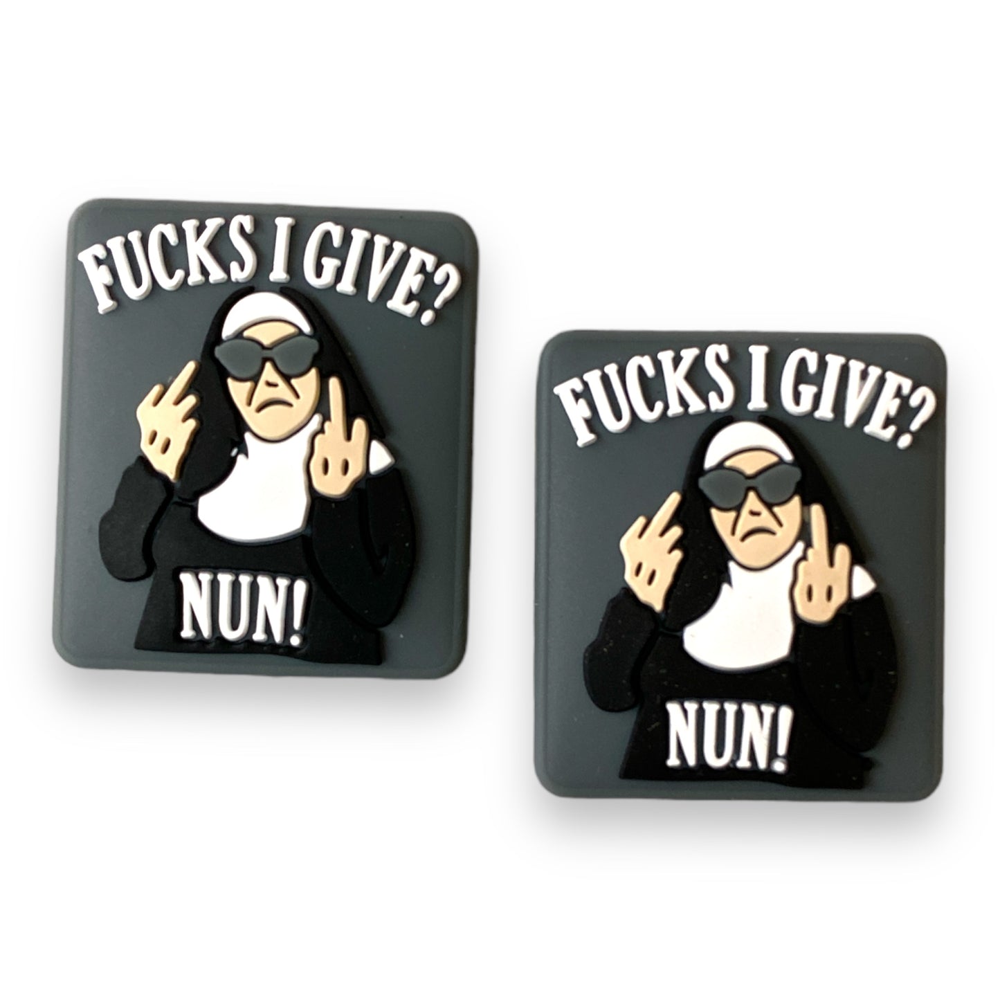 e544 -  “Nun!"  MPPP Exclusive Silicone (1 Count) Focal Bead *Copyright