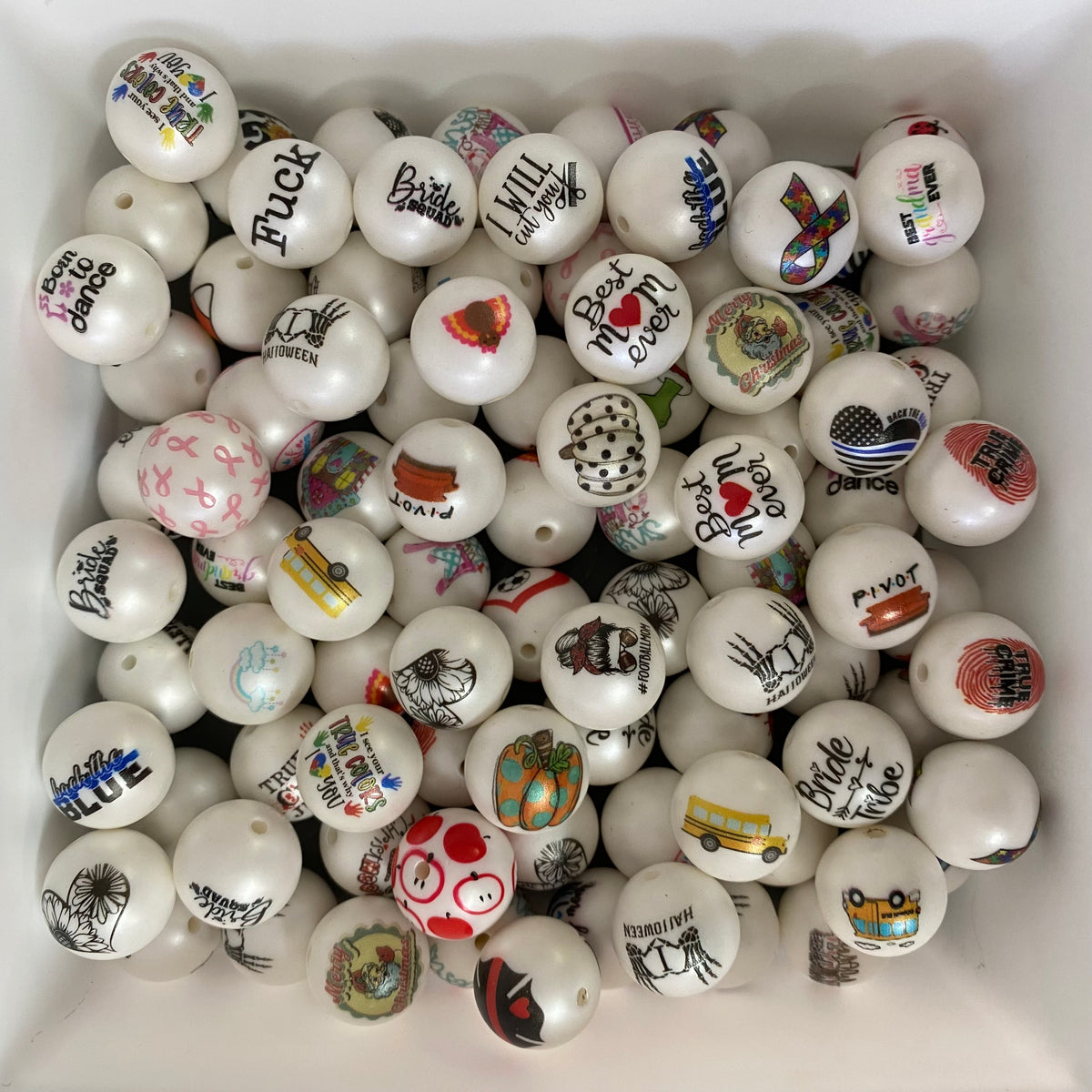 90-110 Count - Acrylic Grab Bags