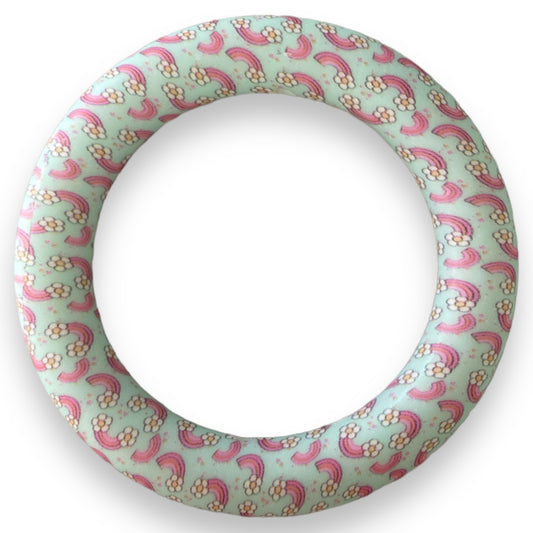 Q-A741 - 65mm Rainbow Silicone Ring