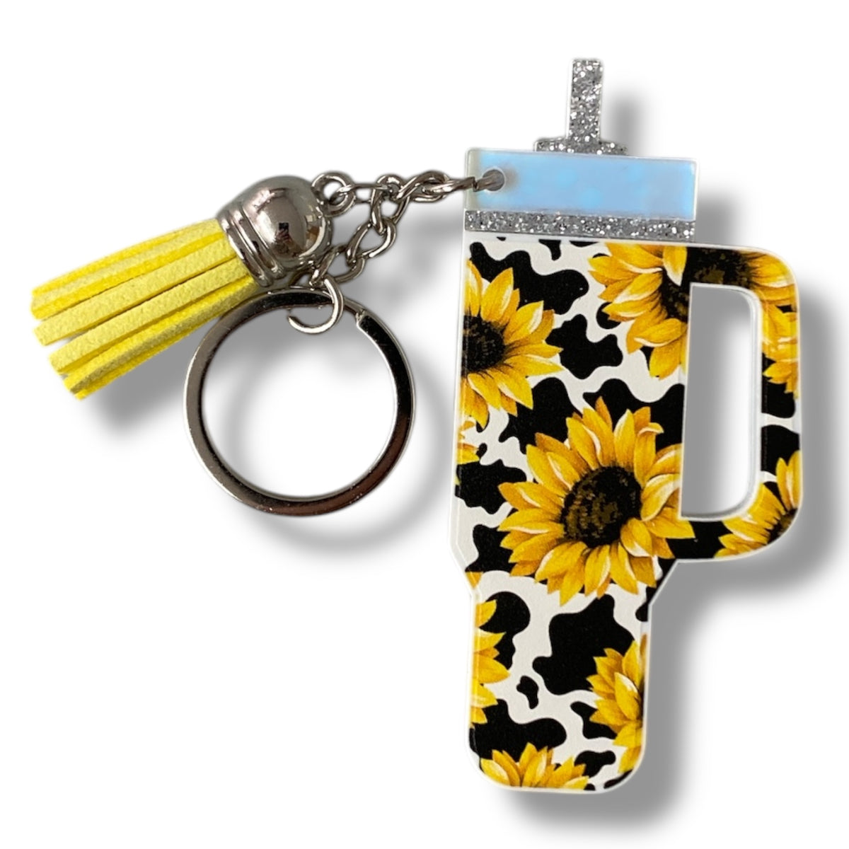 A10 - "Sunflower Cup" Keychain (1 Count)