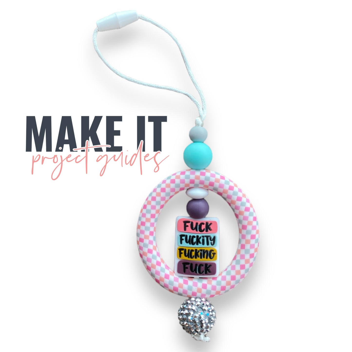 Make It: "F Word" Car Charm (informational only)